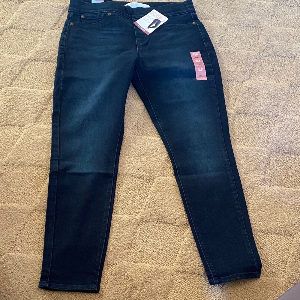 Signature by Levi Strauss Women's Deep Indigo Skinny Jeans